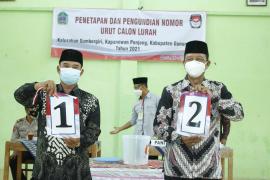 PENETAPAN DAN UNDIAN NOMOR URUT CALON LURAH SUMBERGIRI